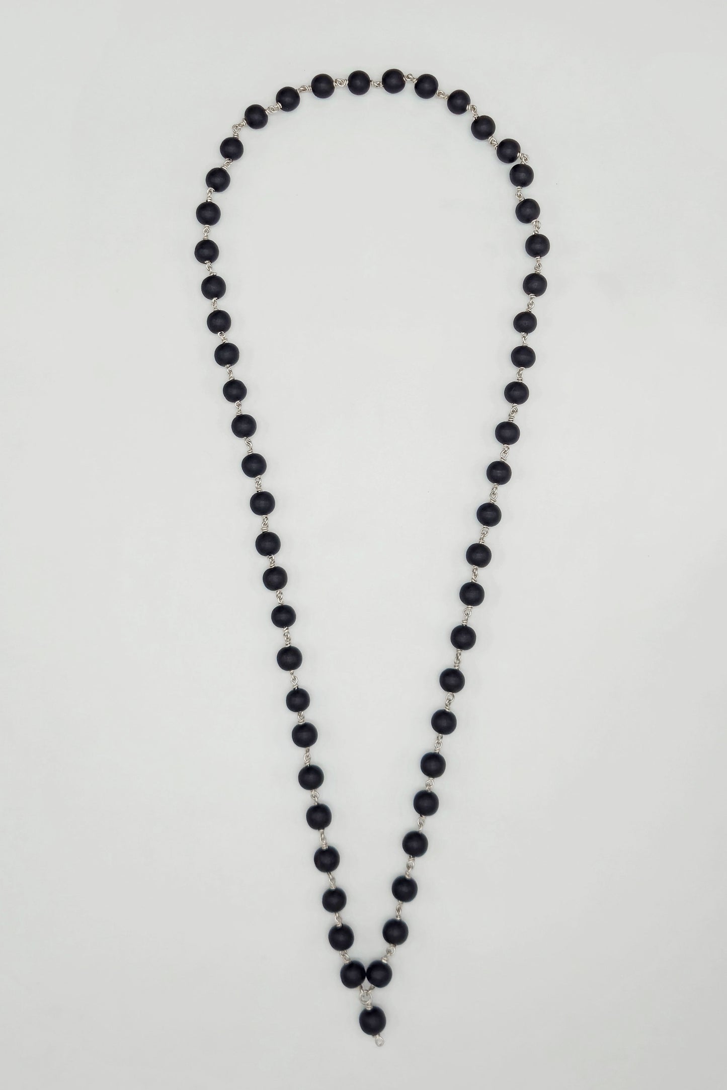 Karungaali Mala in 925 Silver