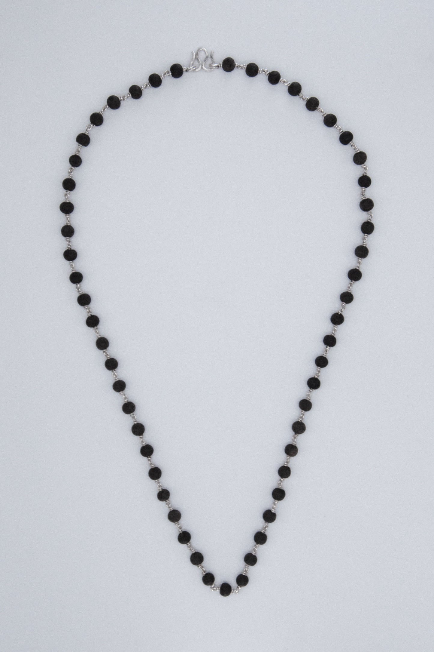 Karungaali Mala in 925 Silver