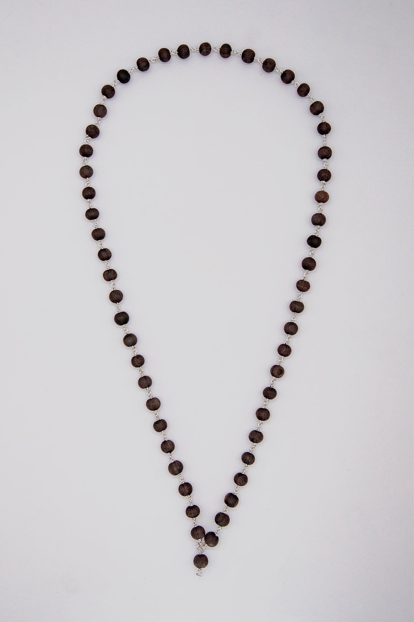 Karungaali Mala in 925 Silver