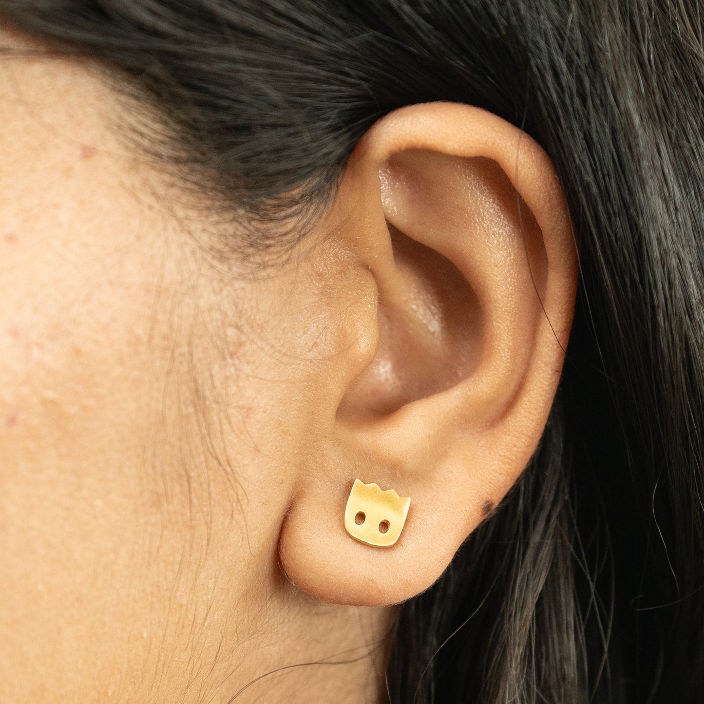 Ms. Pac Man Earrings in 925 Silver