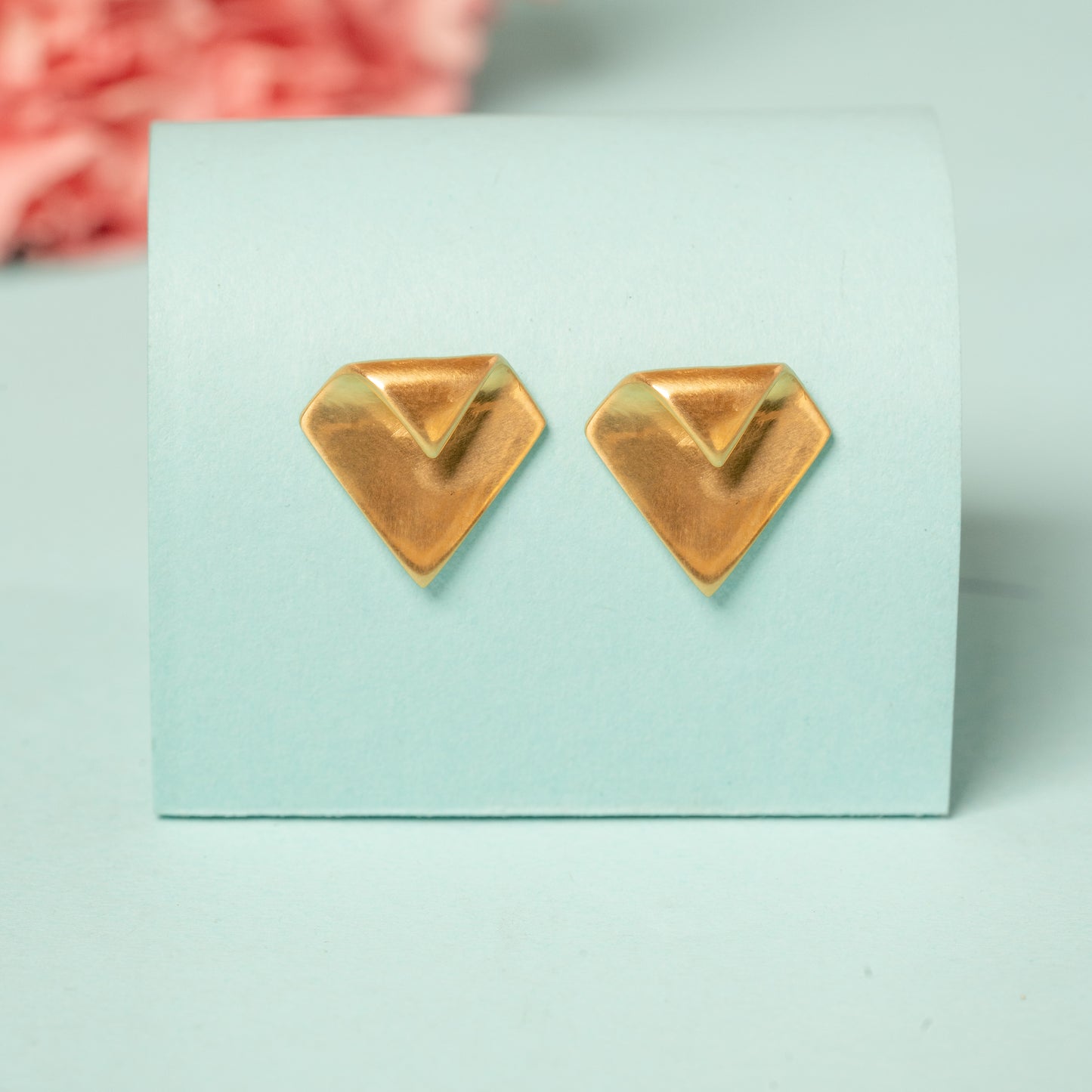 The Fold Earrings in 925 Silver