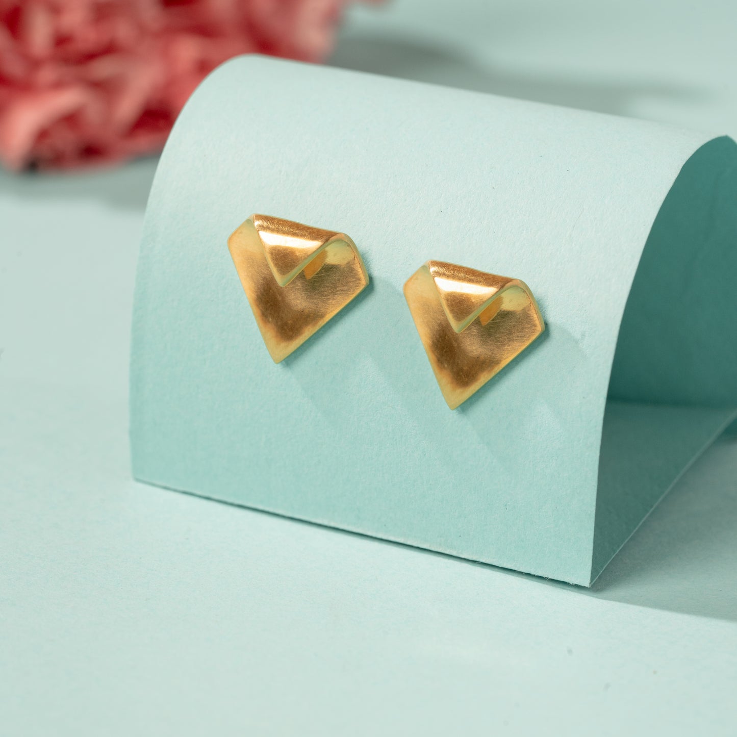 The Fold Earrings in 925 Silver