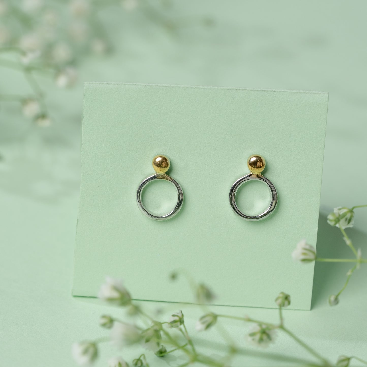 Literally Silver Ear'Rings' in 925 Silver