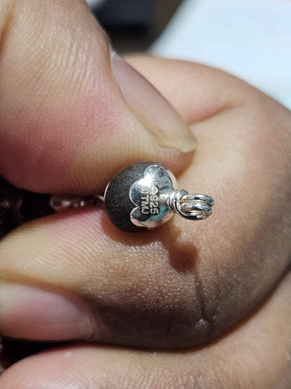 Karungaali Mala in 925 Silver