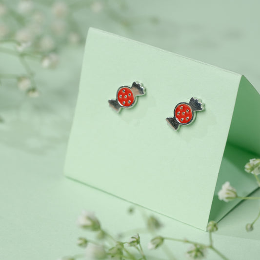 Toffee Earrings in 925 Silver