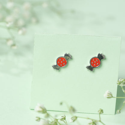 Toffee Earrings in 925 Silver