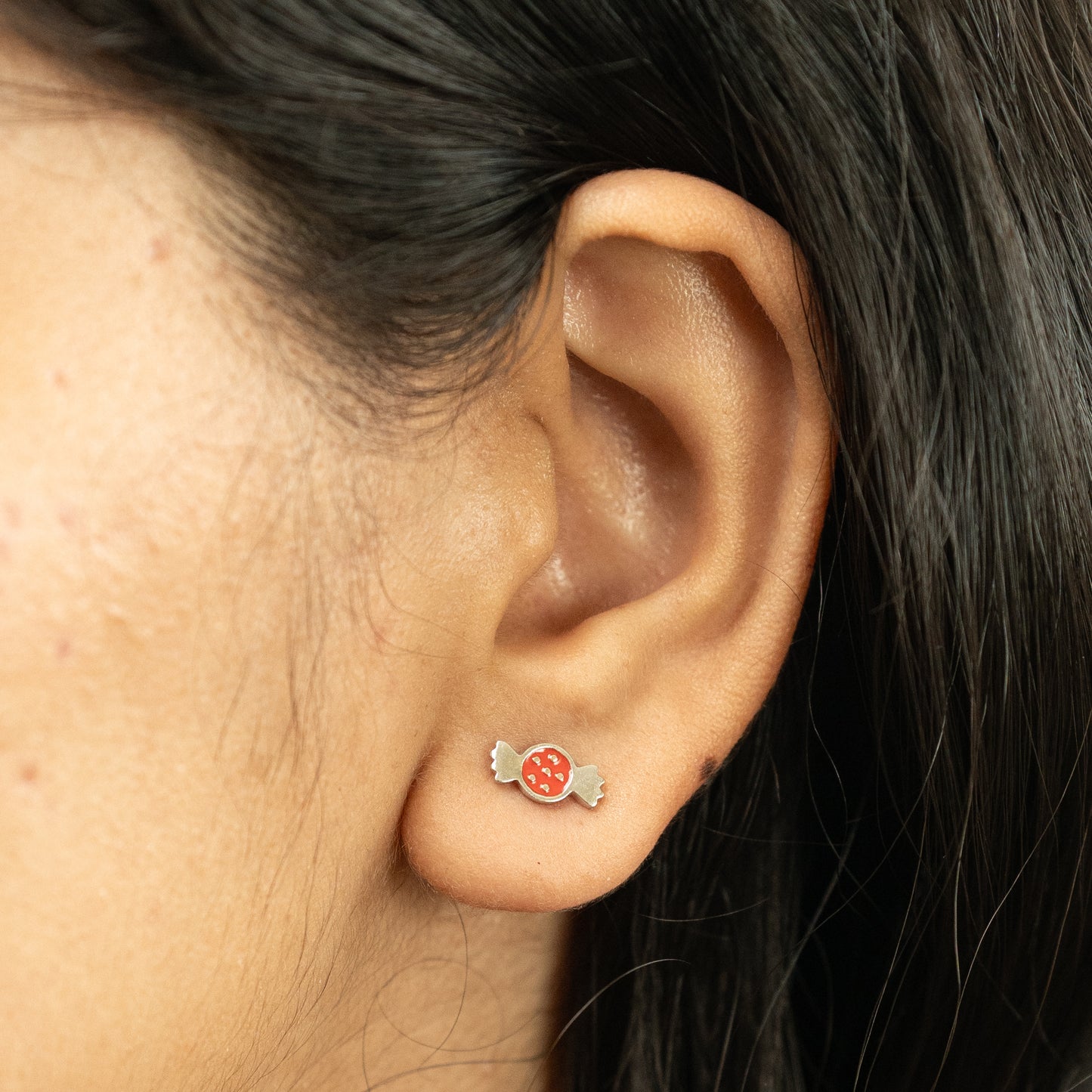 Toffee Earrings in 925 Silver