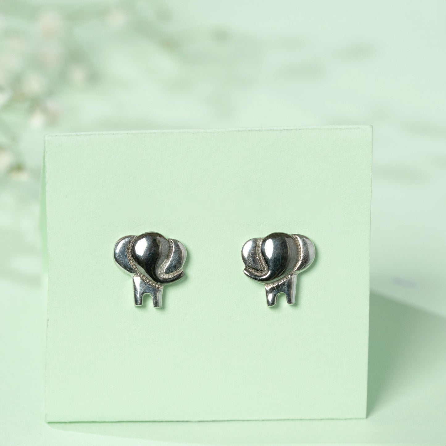 Trunks in Dual Tone Earring in 925 Silver