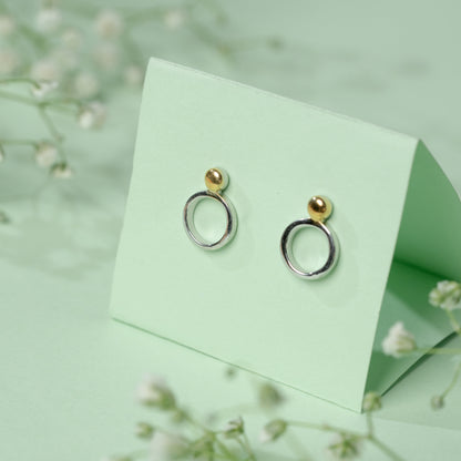 Literally Silver Ear'Rings' in 925 Silver
