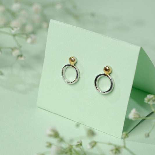 Literally Silver Ear'Rings' in 925 Silver