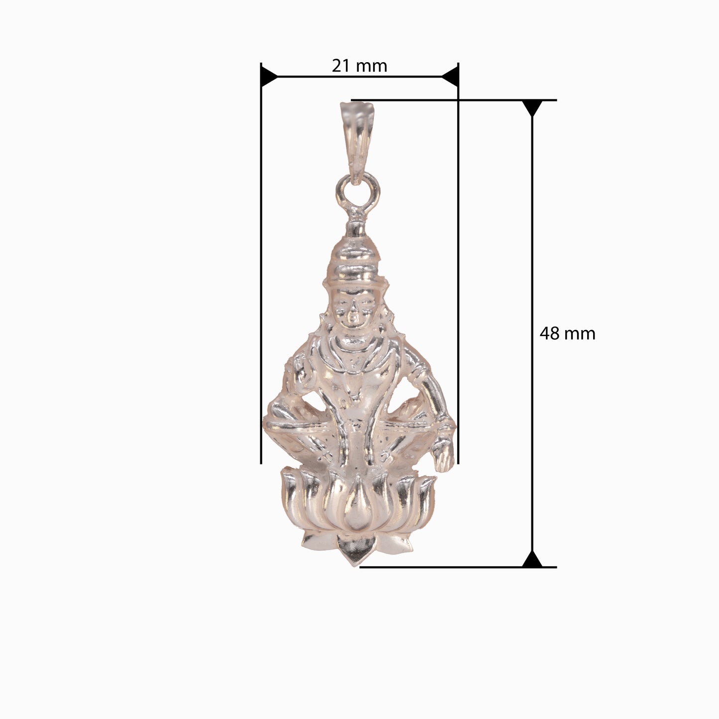 Lotus Ayyappan Pendent
