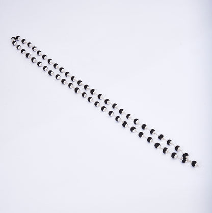 Karungaali Mala in 925 Silver