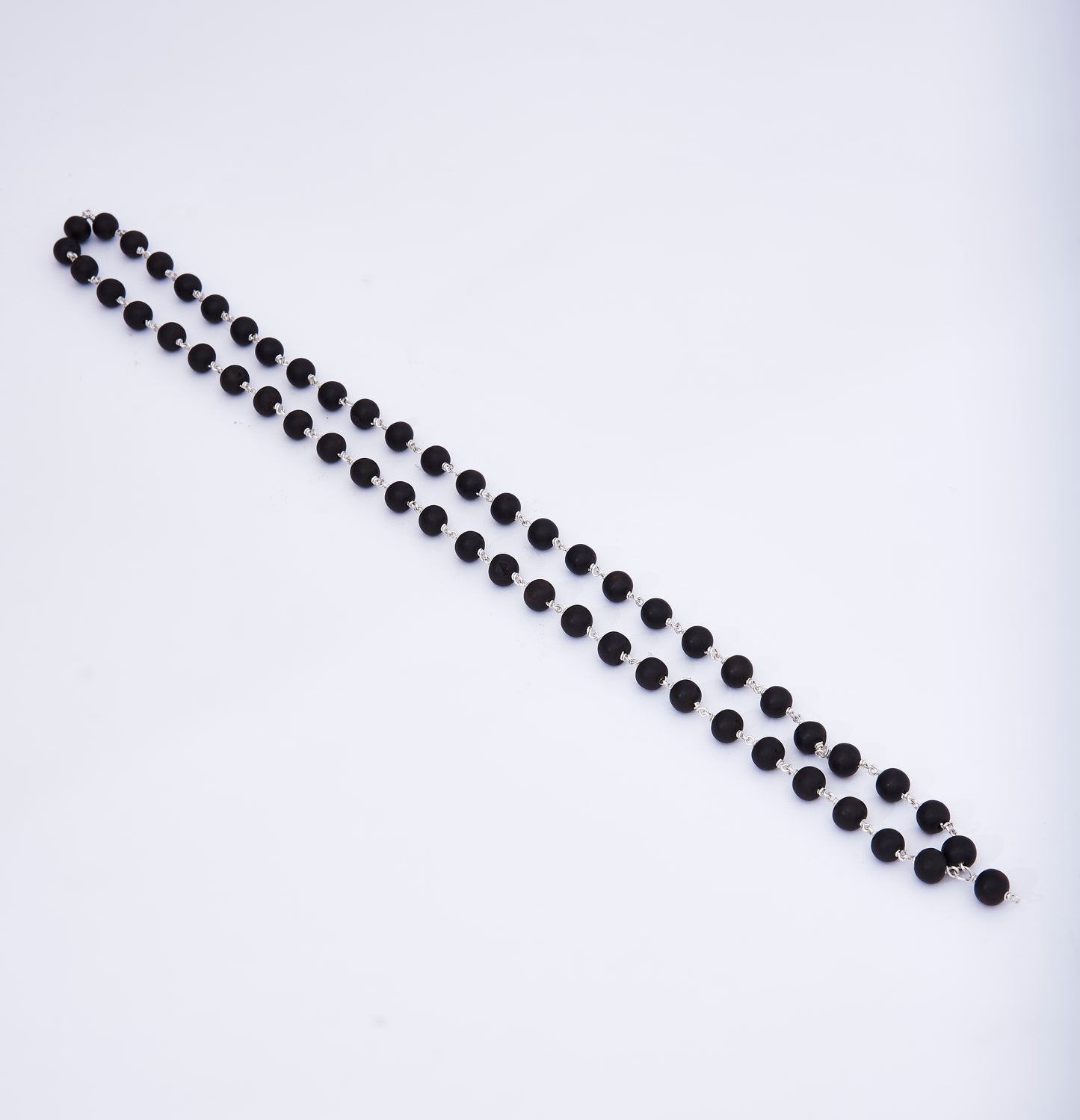 Karungaali Mala in 925 Silver