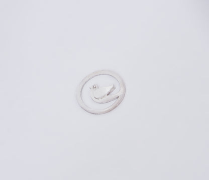 Bird Bookmark in 92.5% Silver