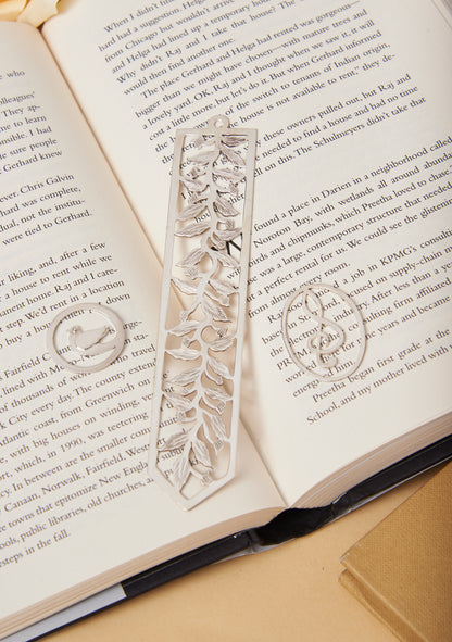 Bird Bookmark in 92.5% Silver