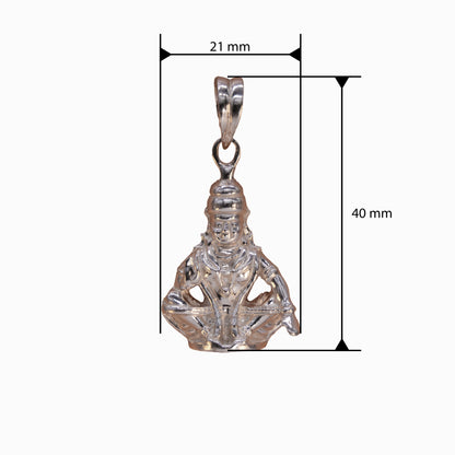 Sitting Ayyappan Pendent